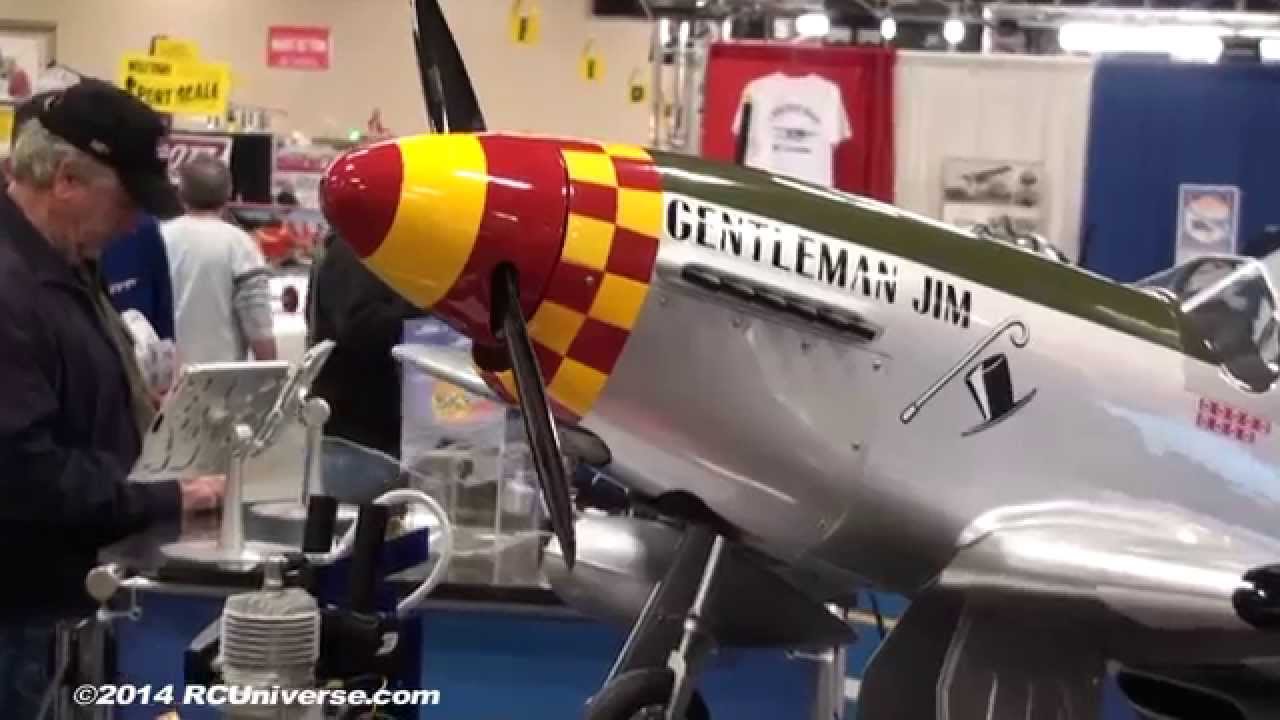 The Toledo Show 2014 - Hangar 9 P-51D 60cc ARF