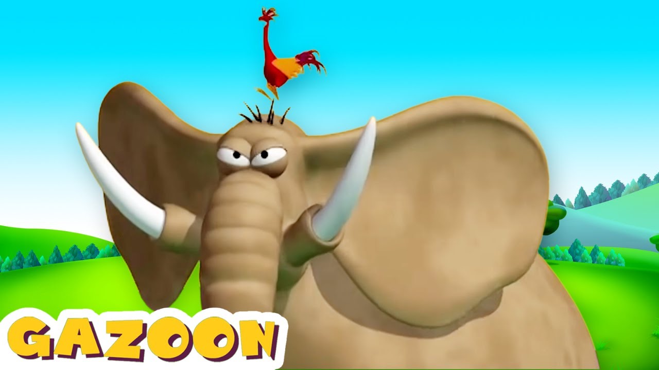 Gazoon Brasil | Jardinagem | Desenhos Animados da Selva | Funny Cartoon Animals