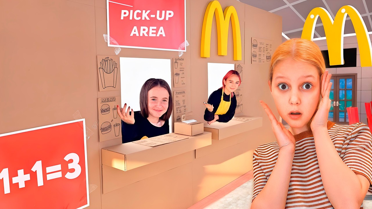 Hogyan keress pénzt iPhone-nal? 📱 Caramel McDrive és hogyan készítünk kartonból hamburgereket!