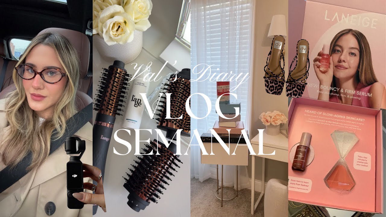 VLOG SEMANAL | Cómo recibir PR de marcas, secado en casa, Tj max & Marshall's haul 🏡🎀✨