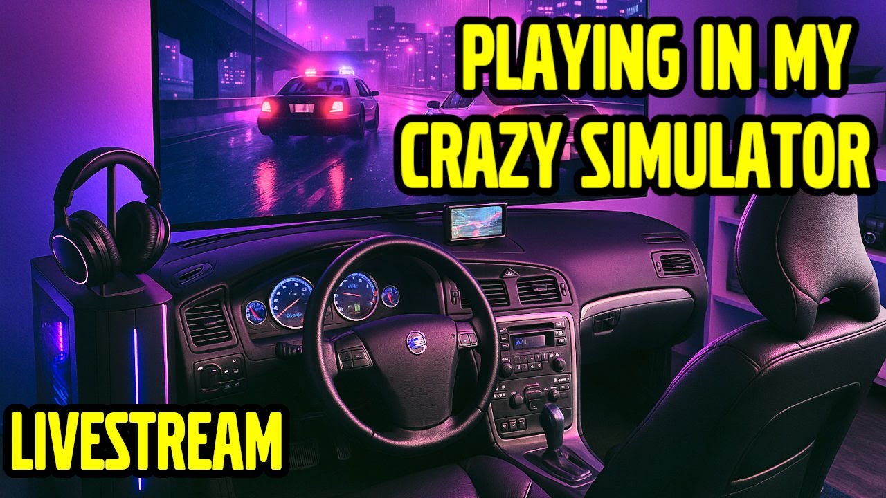 Flybrick S60R Live! Volvo simulator Tuesday Fun!