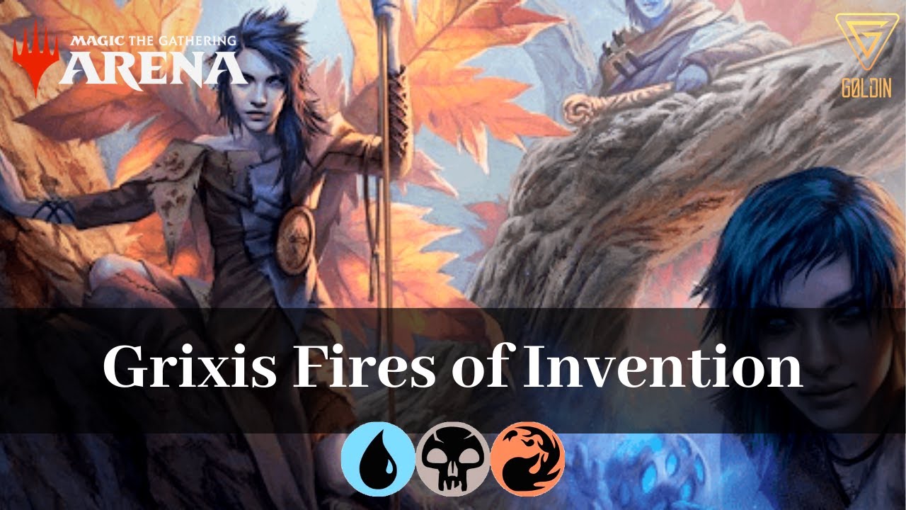 Grixis Fires of Invention | Ikoria Lair of Behemoths Arena Standard Deck  [MTG Arena