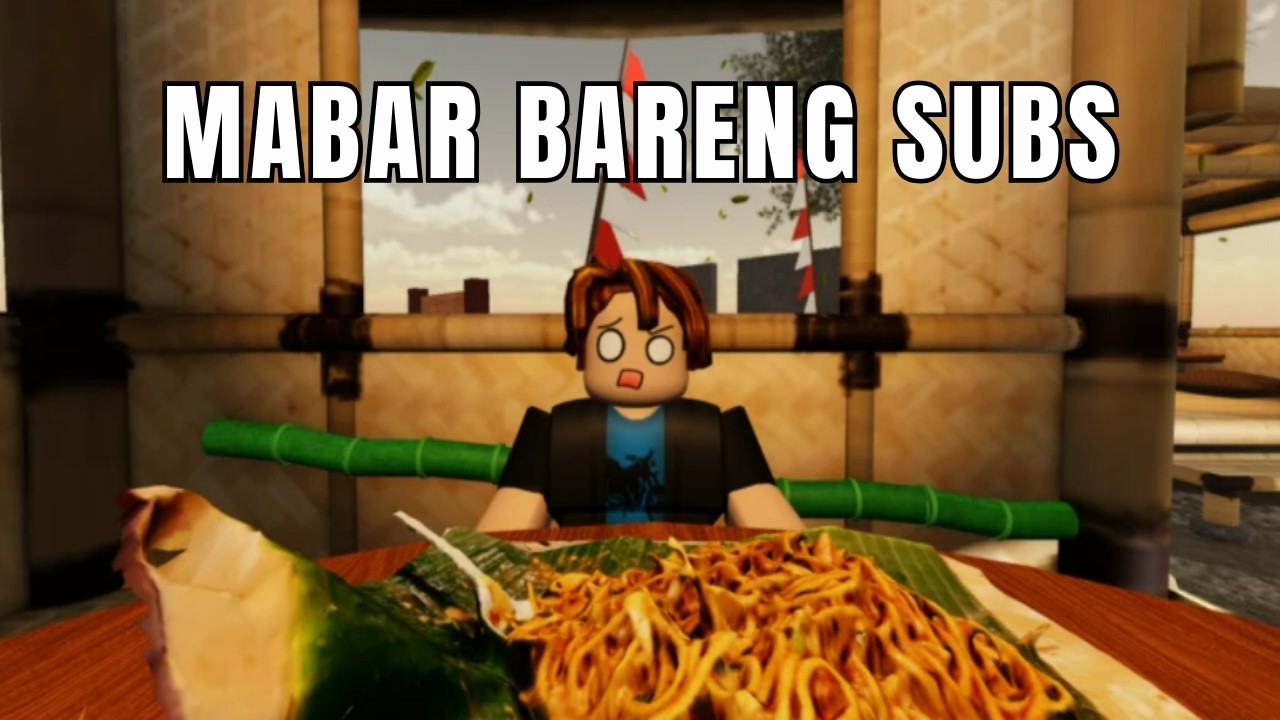 Roblox Mabar Sambung Kata Live! Komedi & Interaktif Bareng Subs 🤝