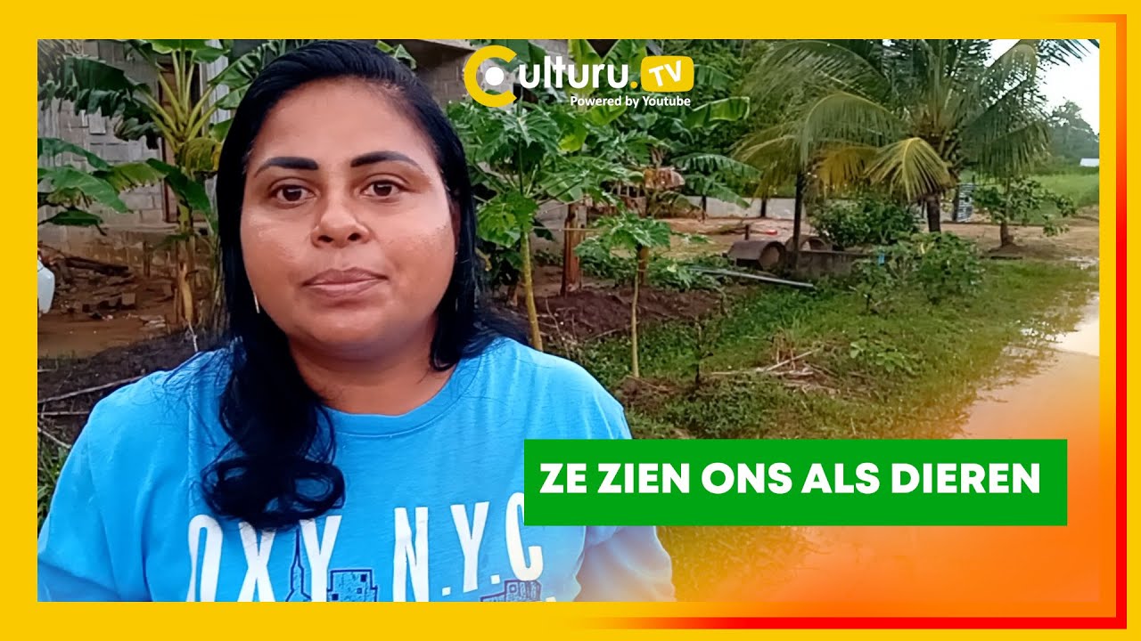 SURINAME : Isabella Project Saramacca 10 Jaren Zonder stroom