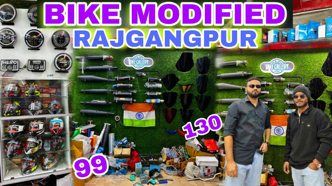 Bike Gallary Rajgangpur || Bike Gallary || Bike Modified Shop Rajgangpur || Bike Modified Shop rjp 