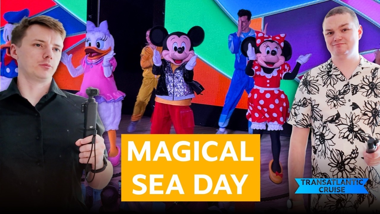 Magic Show, Deck Party & Drawing in Animator’s Palette | Disney Fantasy | Part 9
