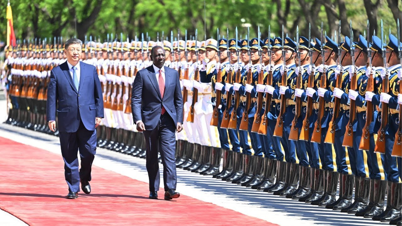 See what happened to President Ruto in China as he arrived at the Great Hall of the People!!