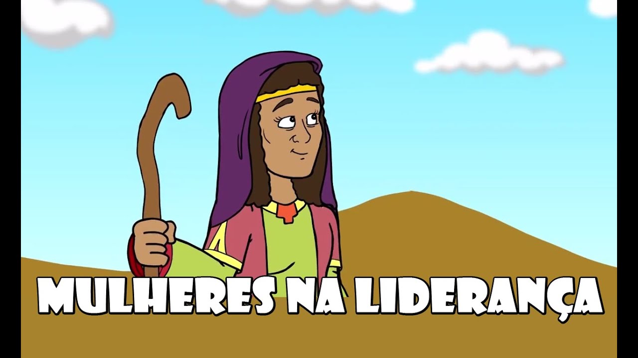 DESENHOS BÍBLICOS - MULHERES NA LIDERANÇA