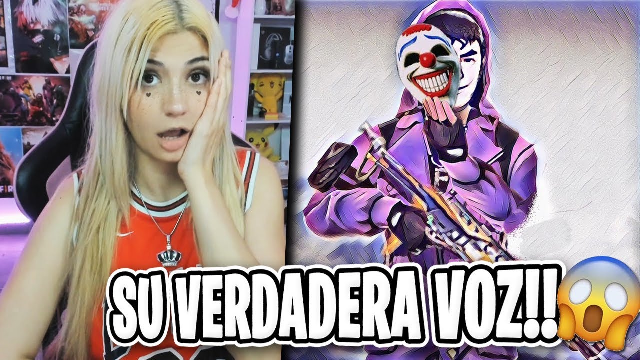 REACCIONANDO A LA VOZ REAL DE GOLEMCITO GAMES!😱 *impactada* EL YOUTUBER MAS DIVERTIDO DE FREE FIRE