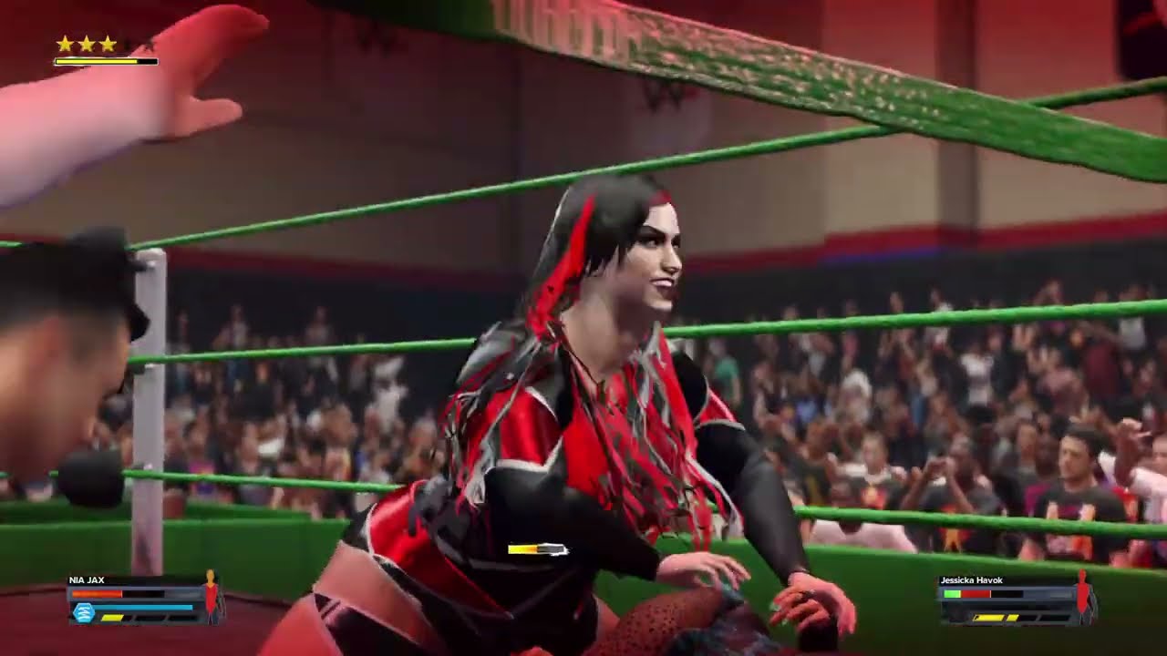 WWE 2K24 FWA Nia Jax vs Jessicka Havoc