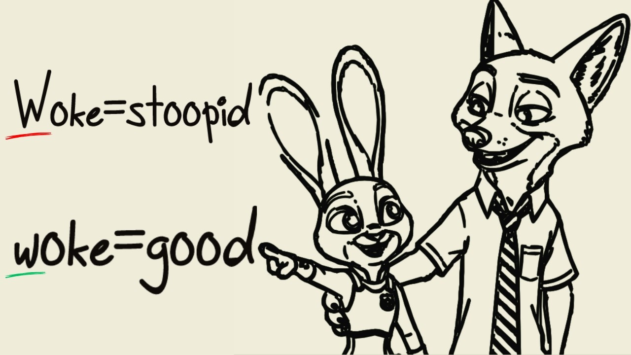 Zootopia is woke, NOT 