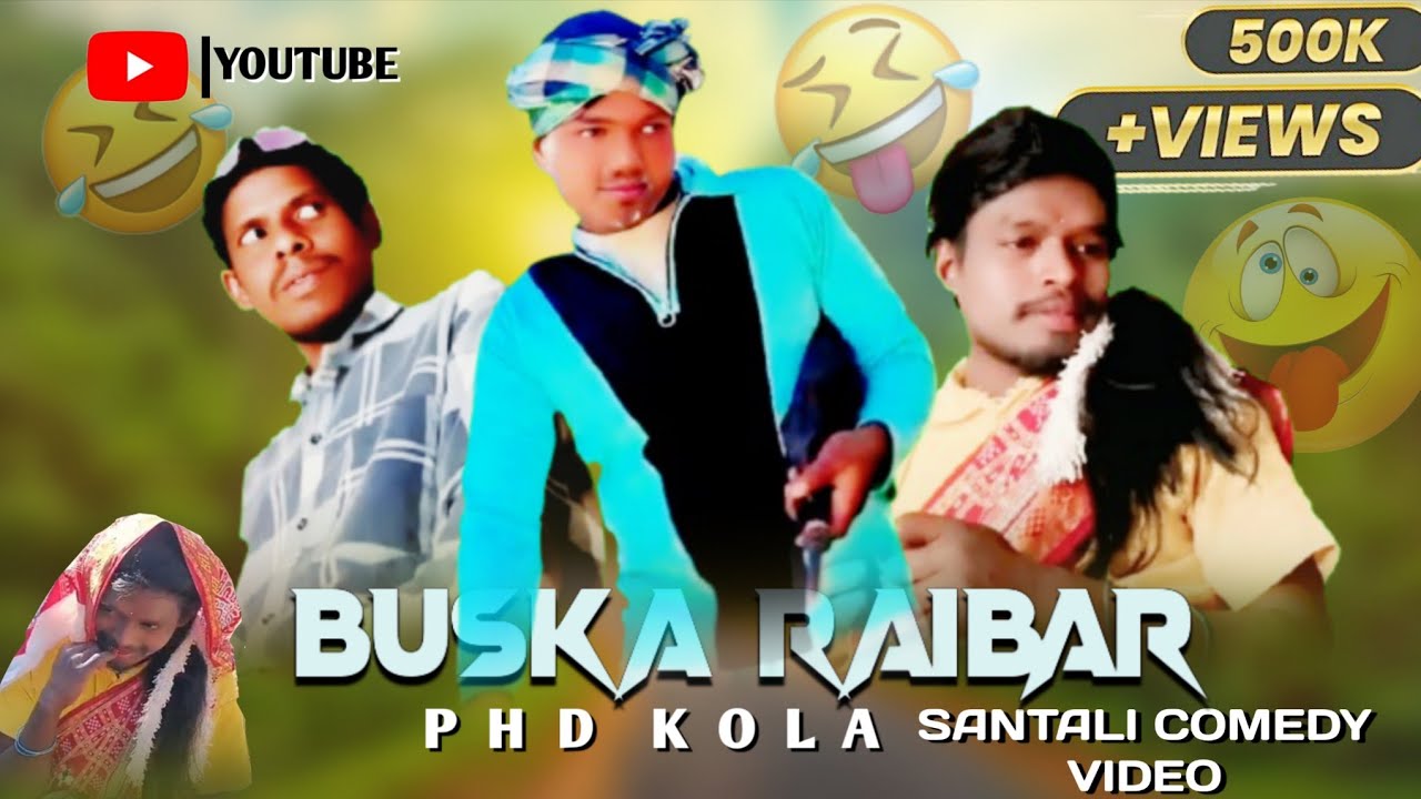 BUSKA RAIBAR RIN P H D KOLA 🤣|| NEW SANTALI COMEDY VIDEO 2026 #hhgroupcomedy 