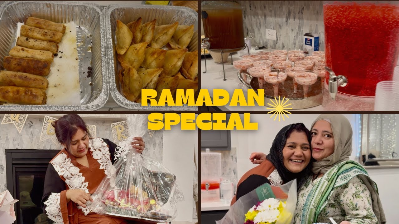 Zanardast IFTAR 2025! Befor Aur After Party Prep And Gift Unboxing! Pakistani Family USA