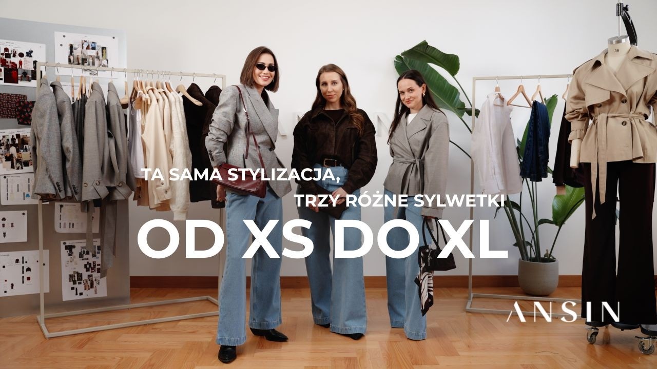 Mierzymy ANSIN na R&Oacute;ŻNYCH SYLWETKACH I wiosenne stylizacje, nowa kolekcja