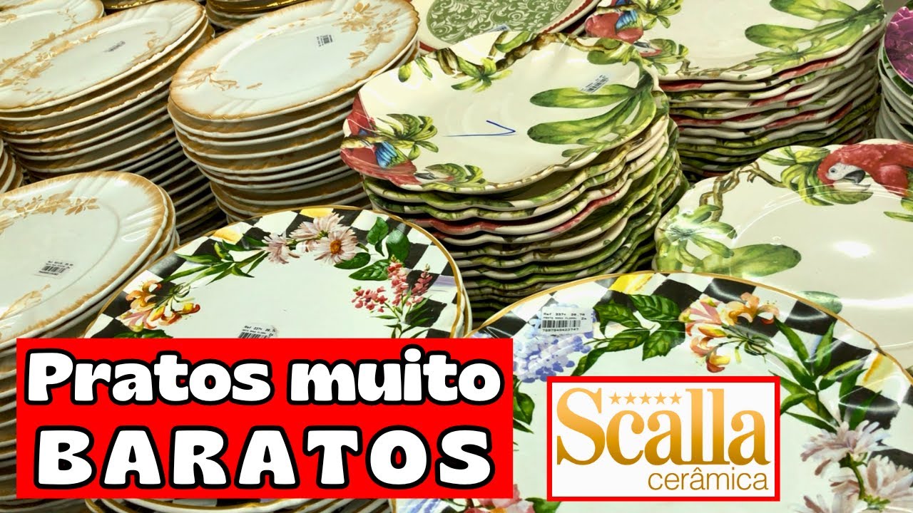 Descubra as Ofertas Imperdíveis nos Pratos de Cerâmica da Scalla em Porto Ferreira!