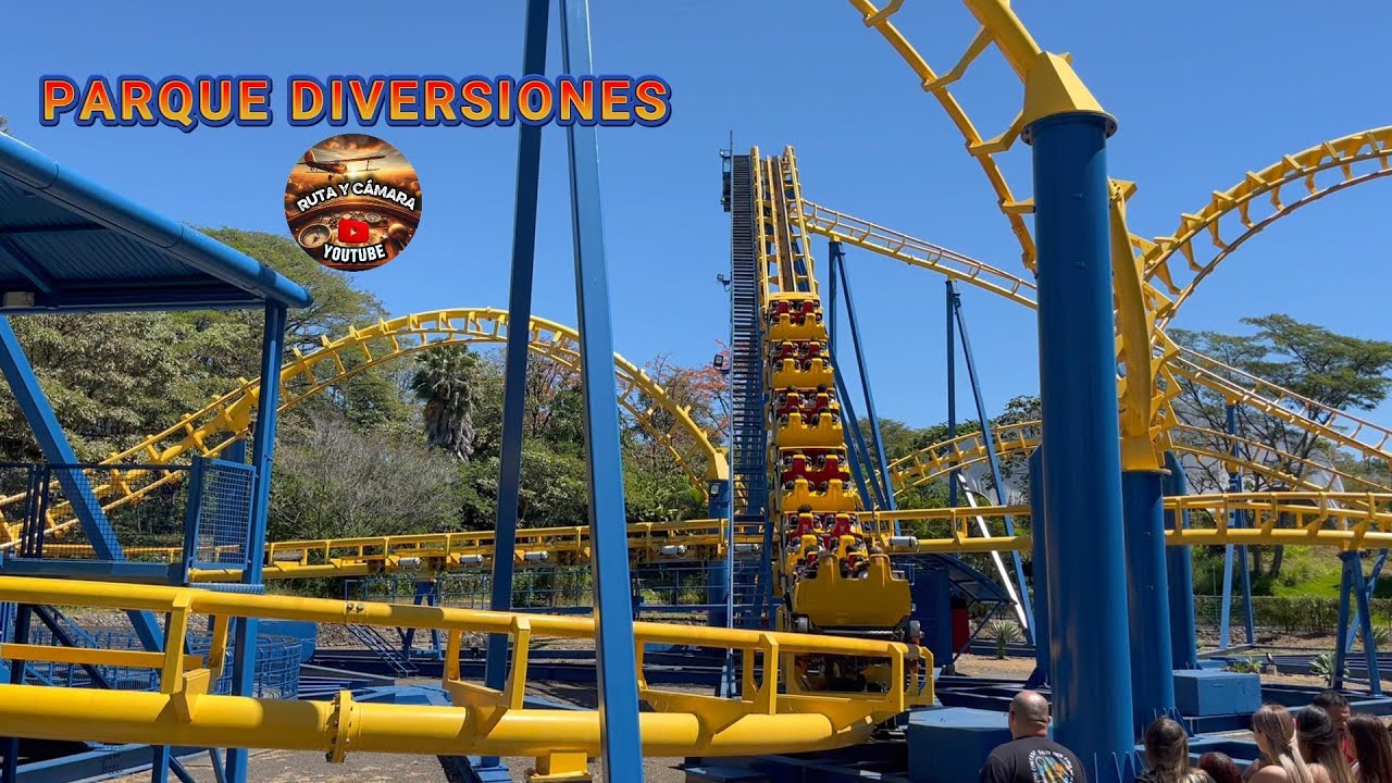 Un día de AVENTURAS en PARQUE DIVERSIONES Costa Rica!