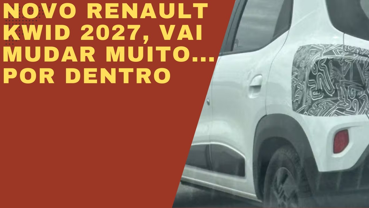 NOVO RENAULT KWID 2027 E SUA ANTENA TUBAR&Atilde;O
