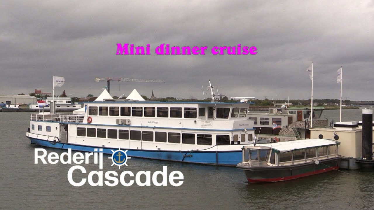 Mini dinner cruise vanuit Maasbracht met rederij Cascade