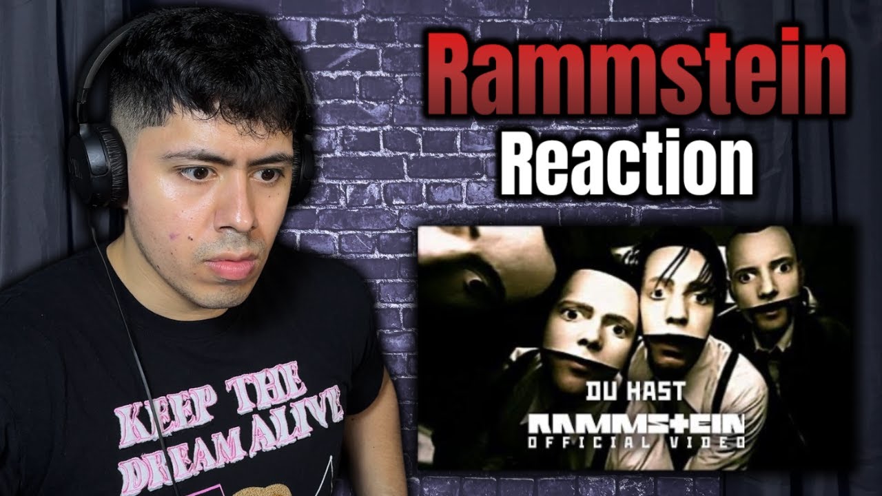 First Reaction to GERMAN Music [ Rammstein ] DU HAST Official Video