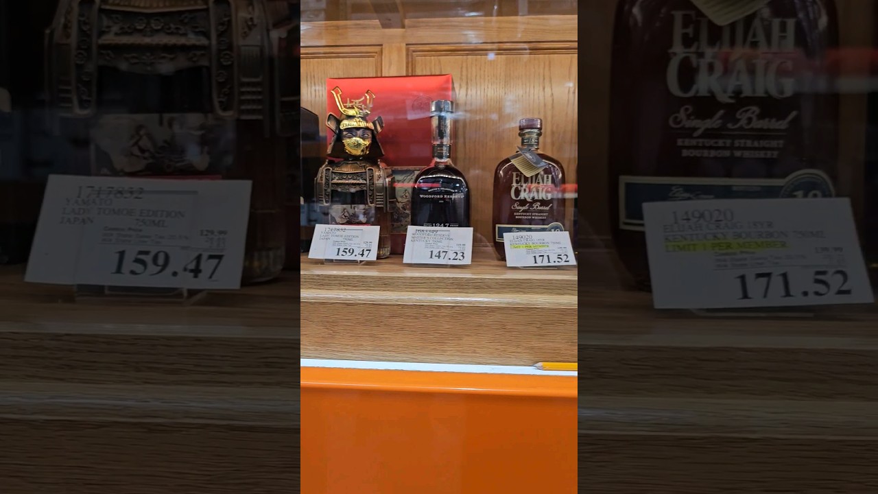 Costco Liquor Case #bourbon #tequila