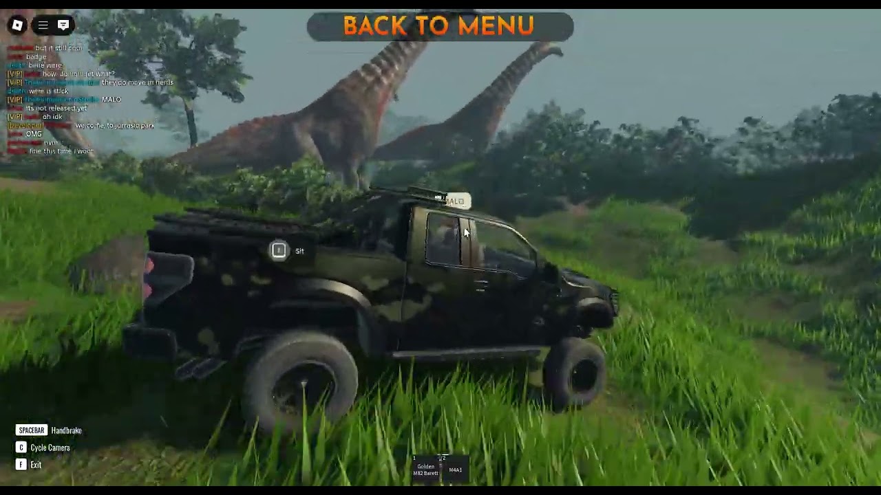 Titanosaurus spotting ( Jurassic genesis )
