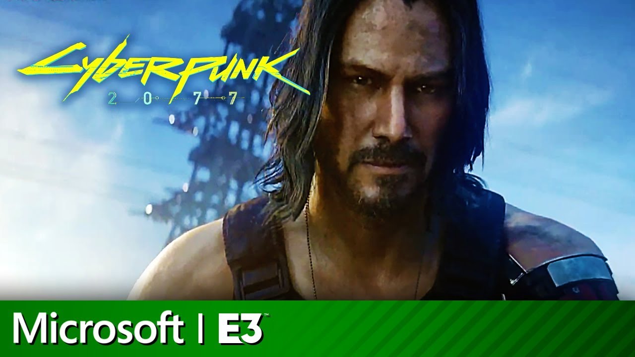 Полная презентация Cyberpunk 2077 с Киану Ривзом | Microsoft Xbox E3 2019