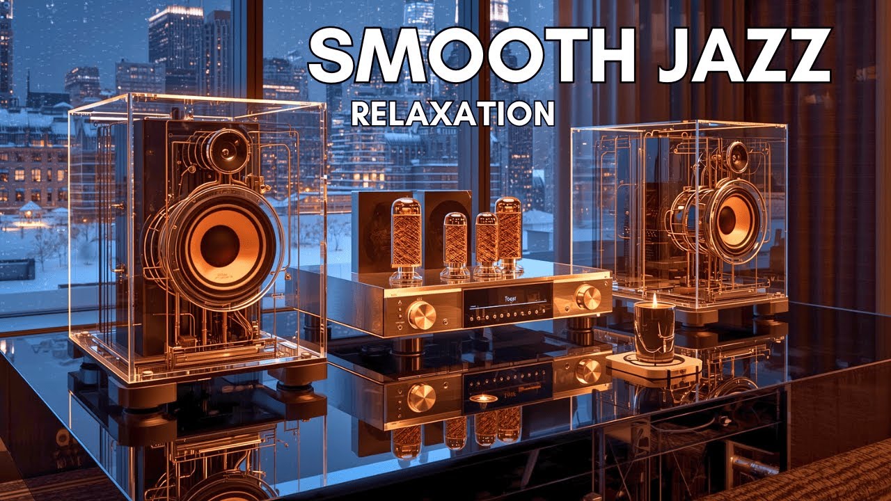 Rainy Night Café on the 50th Floor 🌧️🏙️ Smooth Soul R&B for Sleep, Study & Chill