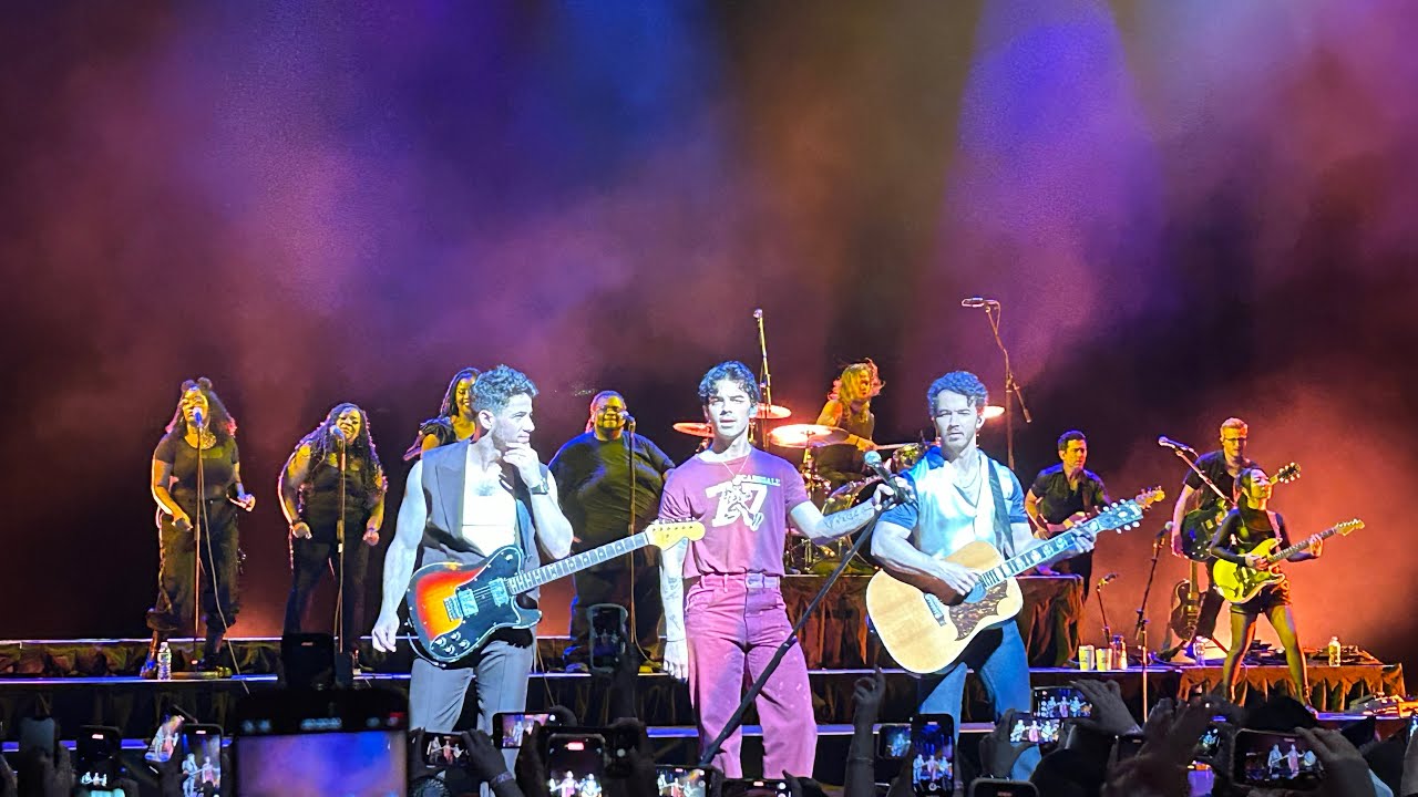 Jonas Brothers Only Human at Hard Rock Live