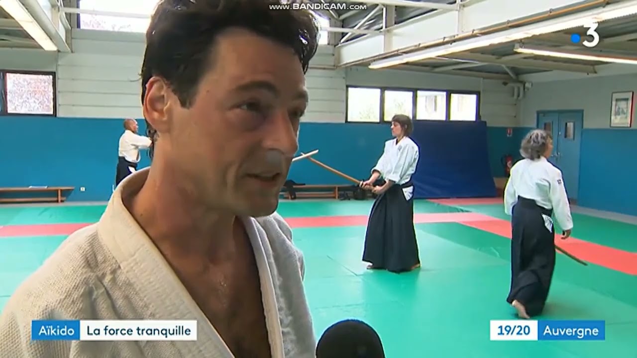 Art Martiaux à Royat, reportage de France 3 Auvergne Rhône Alpes, diffusé le 24 avril 2022.