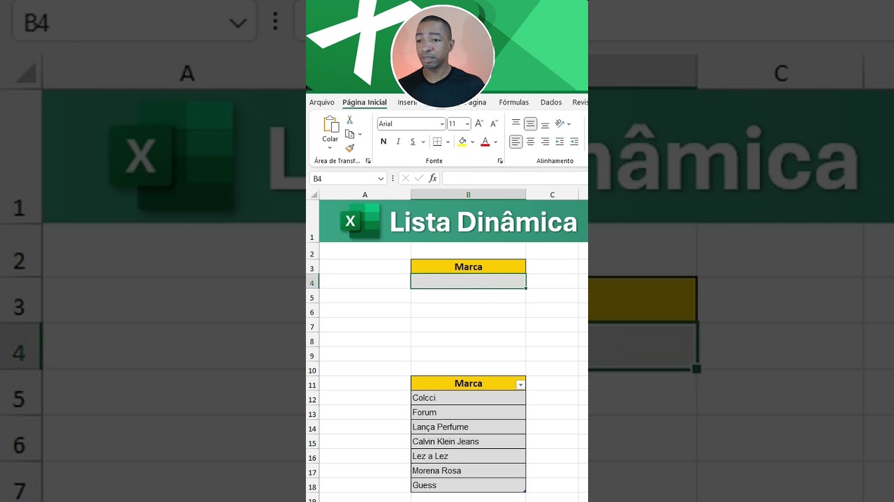 Como criar uma lista suspensa no Excel: Tutorial Completo para Iniciantes