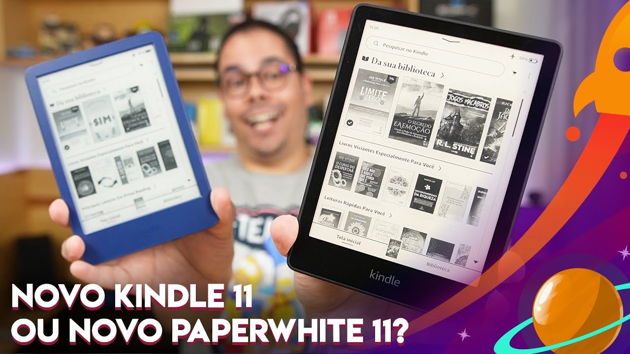 NOVO KINDLE 11ª GERAÇÃO VS KINDLE PAPERWHITE 11ª GERAÇÃO: QUAL KINDLE COMPRAR EM 2023?