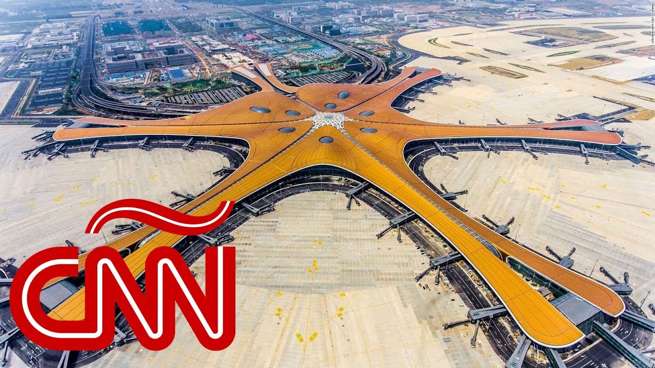 China: así es el nuevo aeropuerto de Beijing, una “estrella de mar” futurista