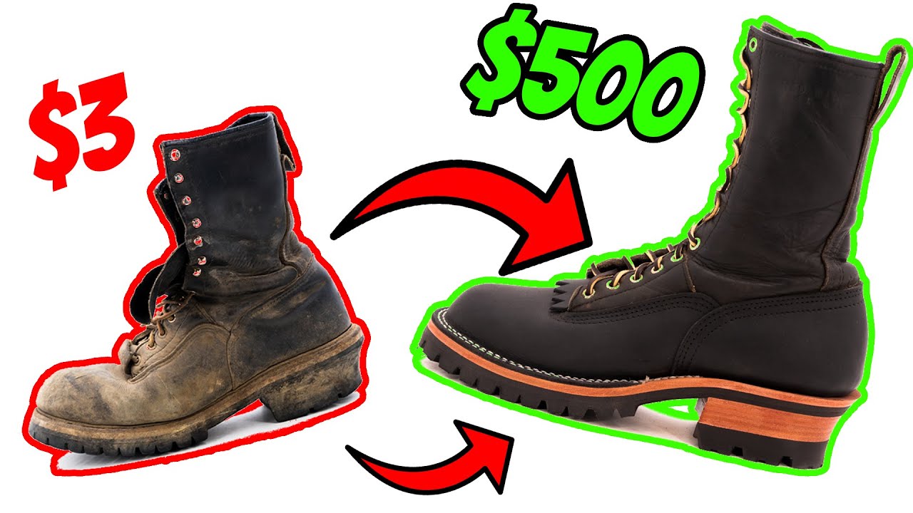 Red Wing REBUILD - Turning Red Wing Loggers into NICKS - ICONIC Rebuilds