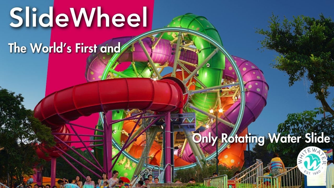 SlideWheel  - The World's First Rotating Water Slide by WhiteWater