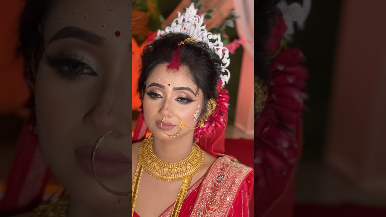 Sindur dan | bridal bookings 9830518284 #wedding  #ytshorts #yt  #ytviral #makeuptutorial #sindurdan
