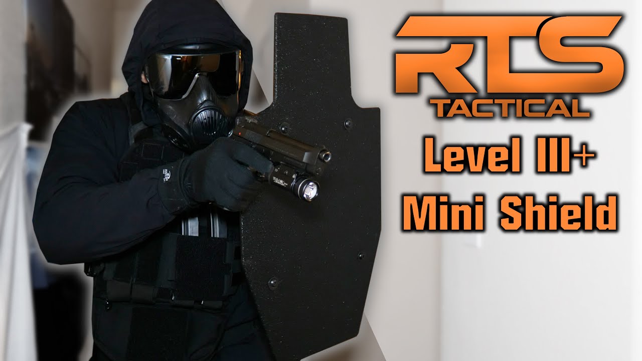 Checking out the RTS Tactical Mini Ballistic Shield!