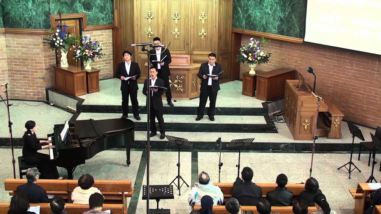箴言詩篇聖樂團 TJC淡水教會2014新年音樂會 - 男聲四重唱