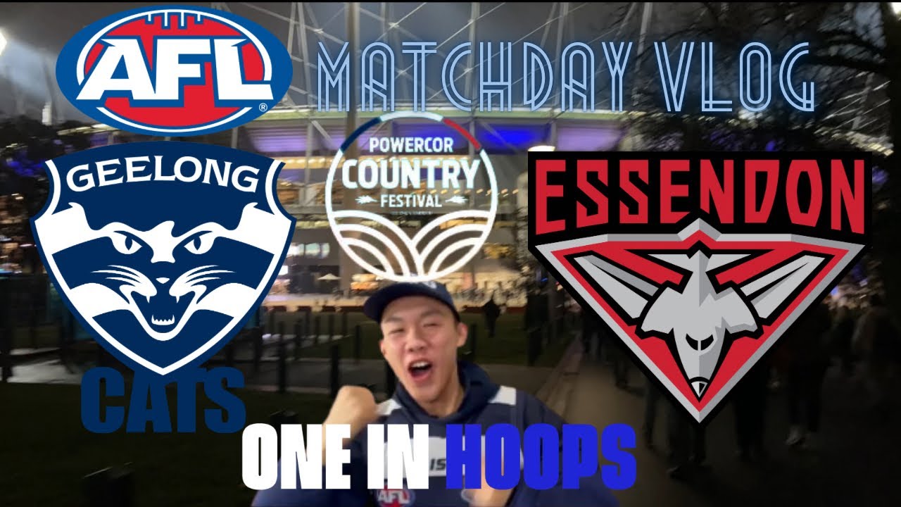 CATS TOO STRONG FOR BOMBERS AT THE MCG!!!! | Geelong Cats vs Essendon Matchday Vlog #10