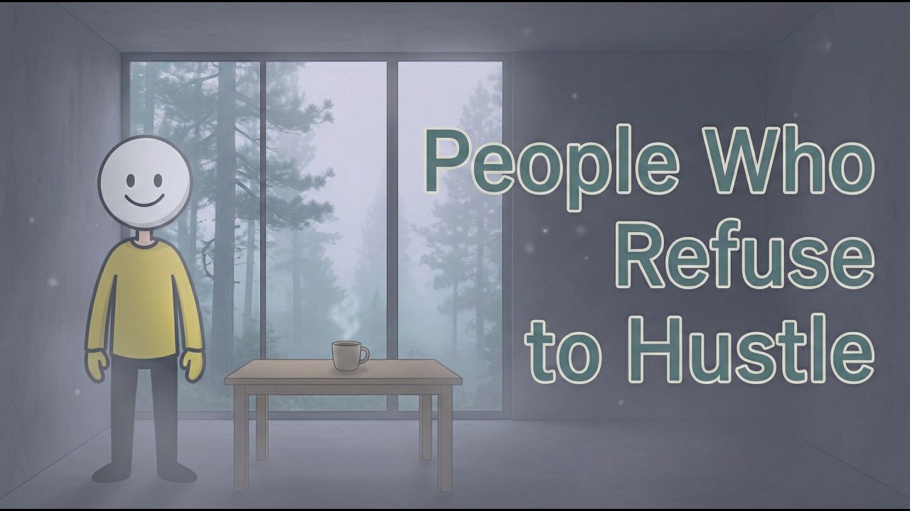 The Psychology of People Who Refuse to Hustle