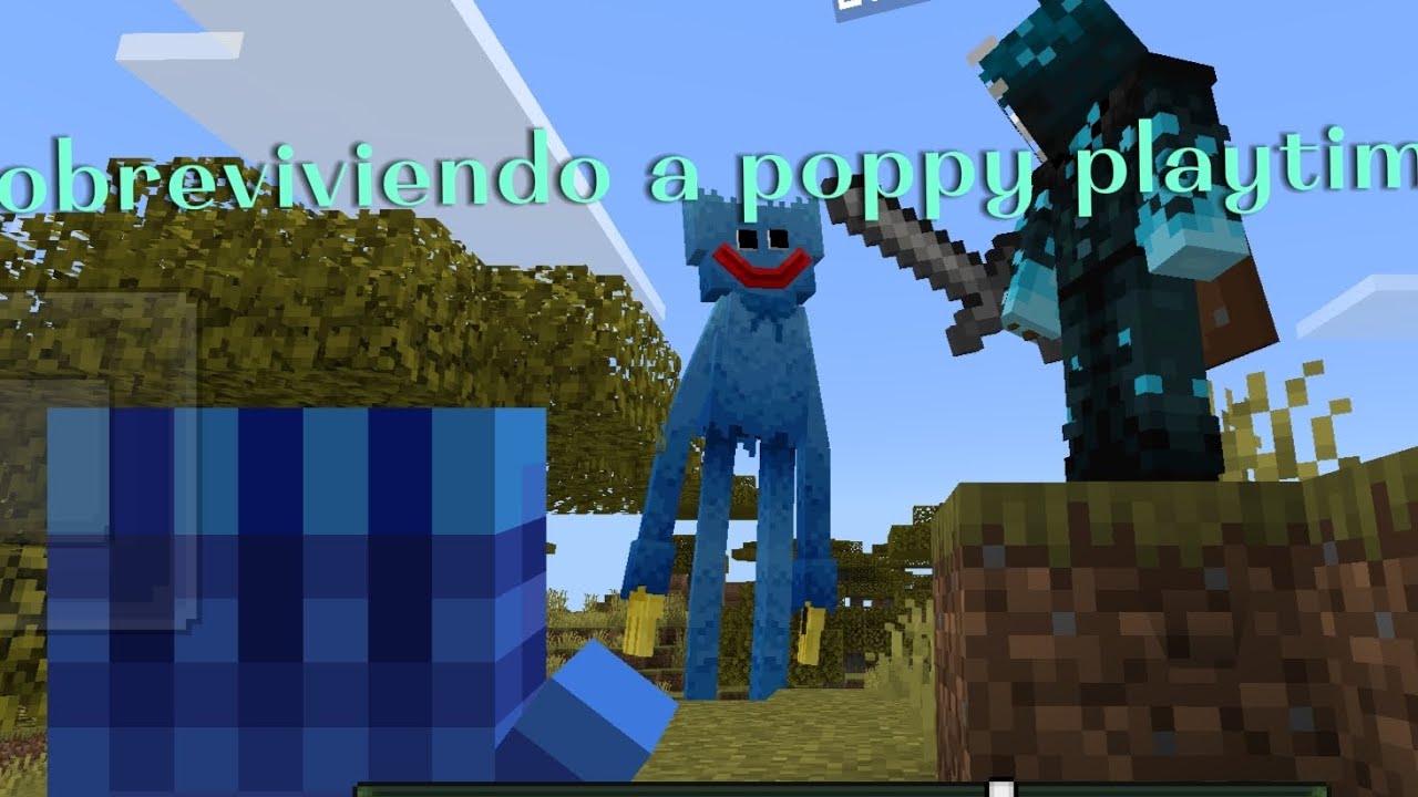 Sobreviviendo a poppy playtime en Minecraft@dinosaurioedith 