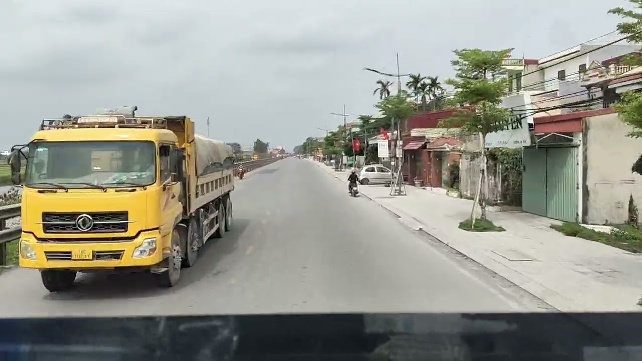 Trên Mọi Nẻo Đường. QL21B Mỹ Lộc Nam Định Đi Cầu Họ-Bình Mỹ -Bình Lục-Hà Nam.
