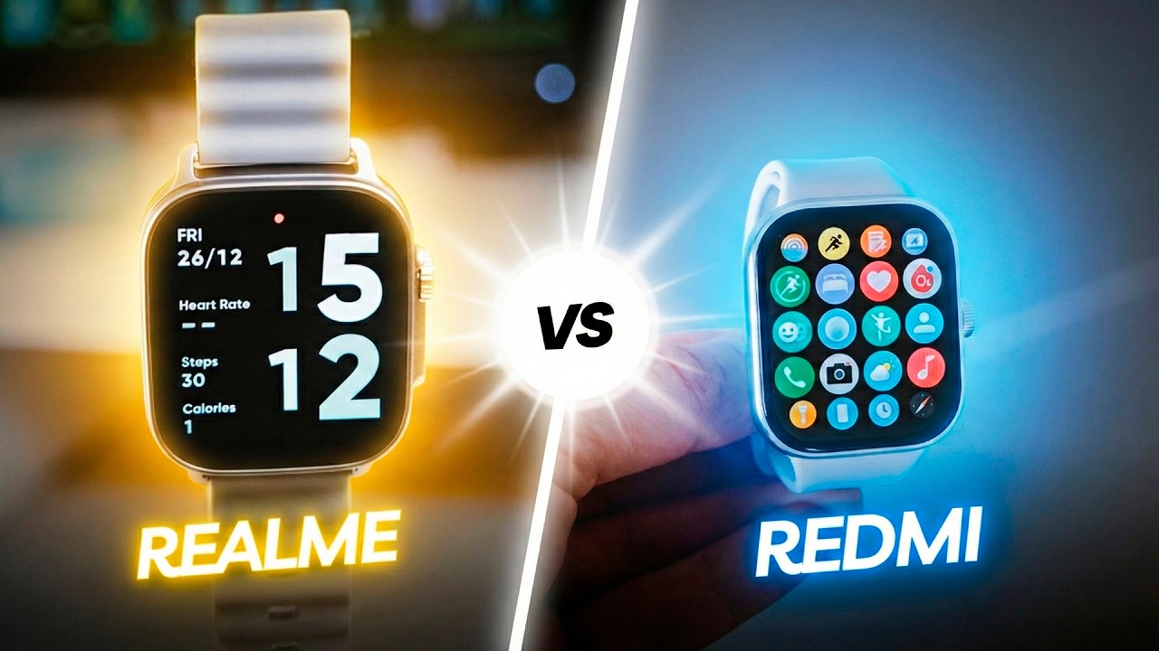 Decide BIEN! ✅ Realme Watch 5 vs Redmi Watch 5 COMPARATIVA en ESPAÑOL