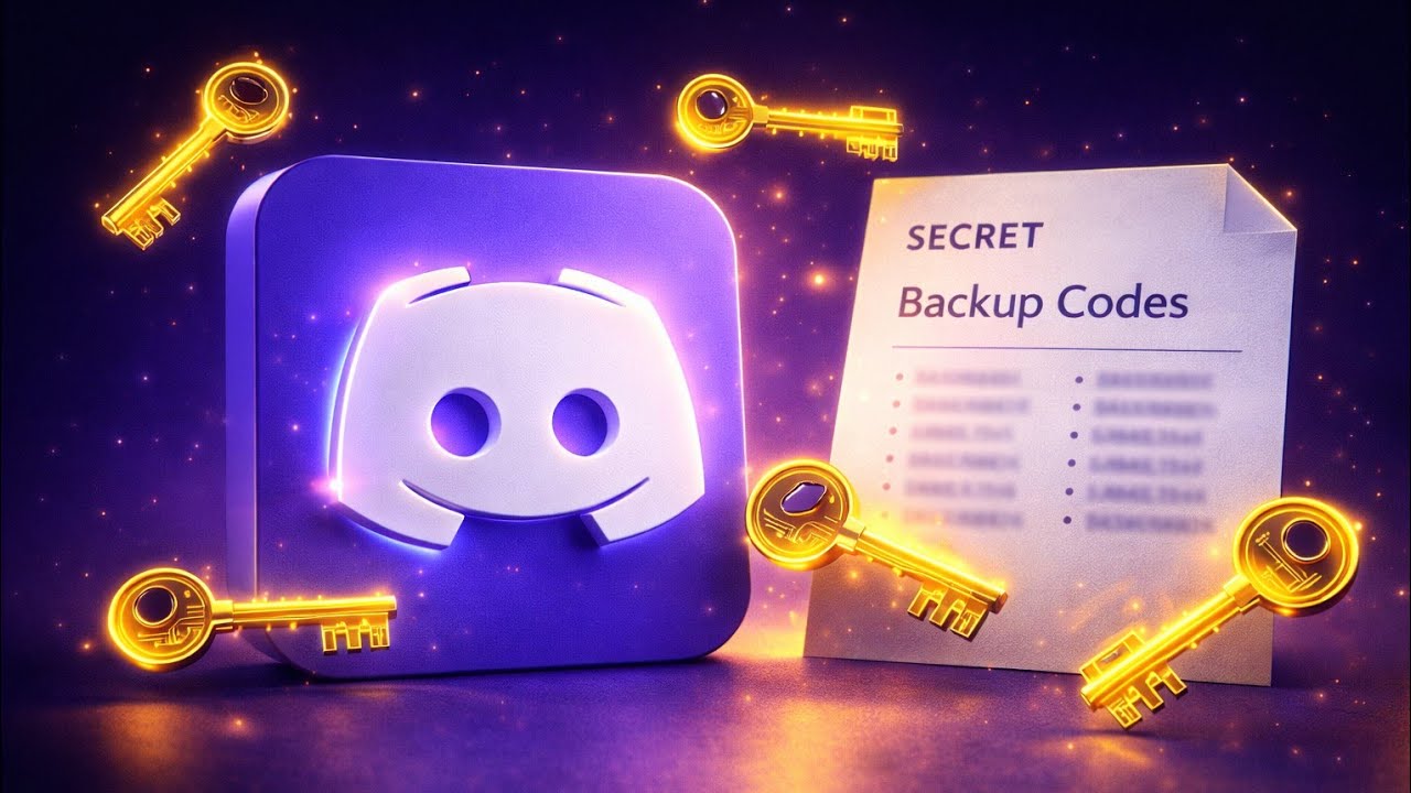 Как получить код резервной копии Discord без входа в систему (простое руководство по восстановлен...
