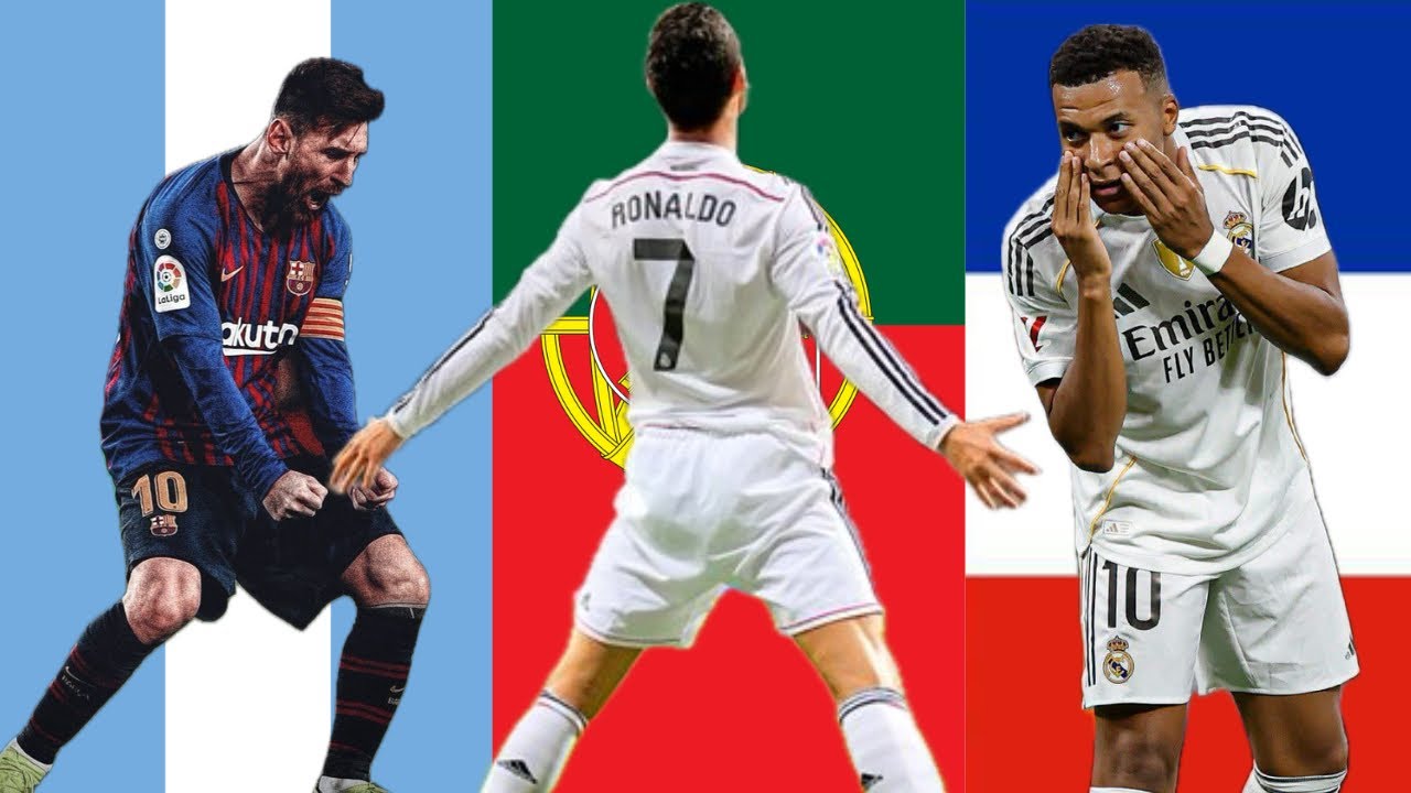 MESSI vs RONALDO vs MBAPPÉ 🏆 Ultimate Title Comparison 2026