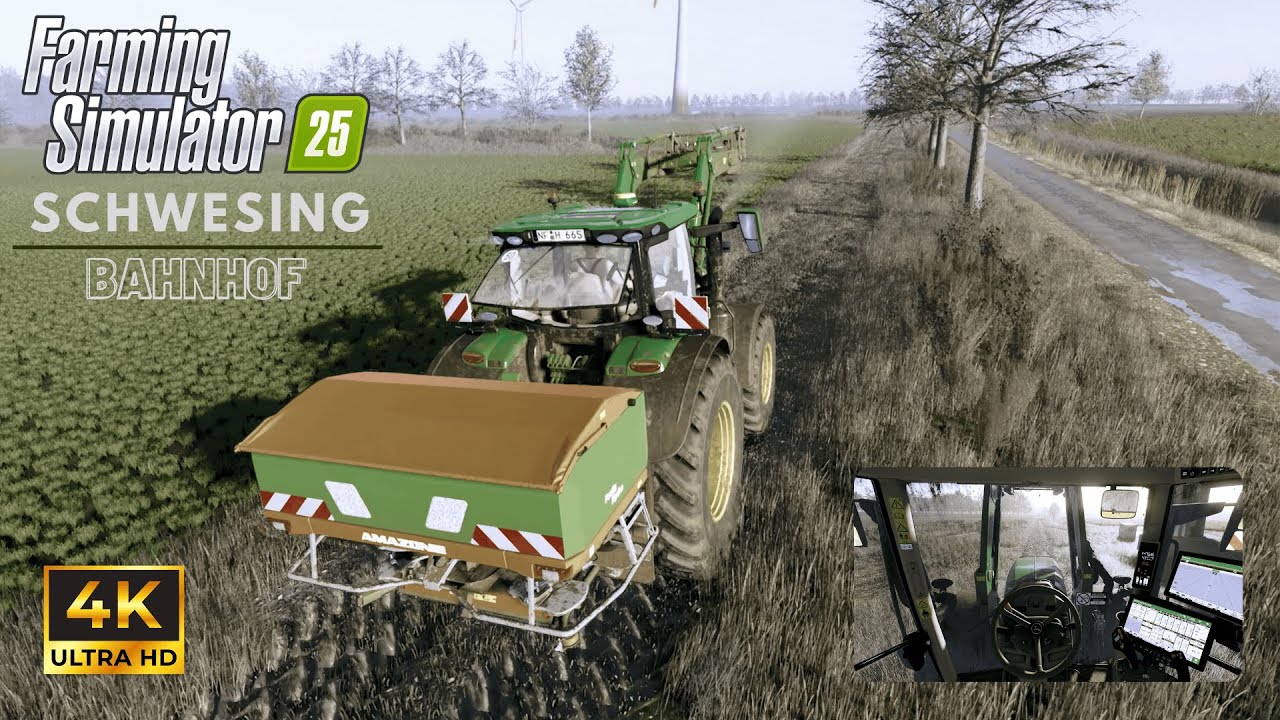 | FS25 ULTRA GRAPHICS | Schwesing Bhf. map tour | ReShade Gameplay |