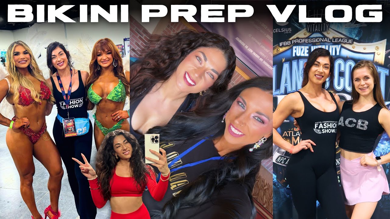 4 WEEKS OUT BIKINI PREP SERIES