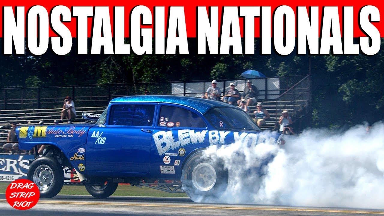 Ohio Outlaw AA Gassers Drag Racing Nostalgia Nationals