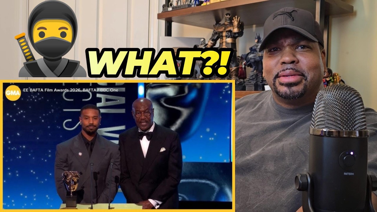 Michael B. Jordan got Called a NINJA at the BAFTAS!