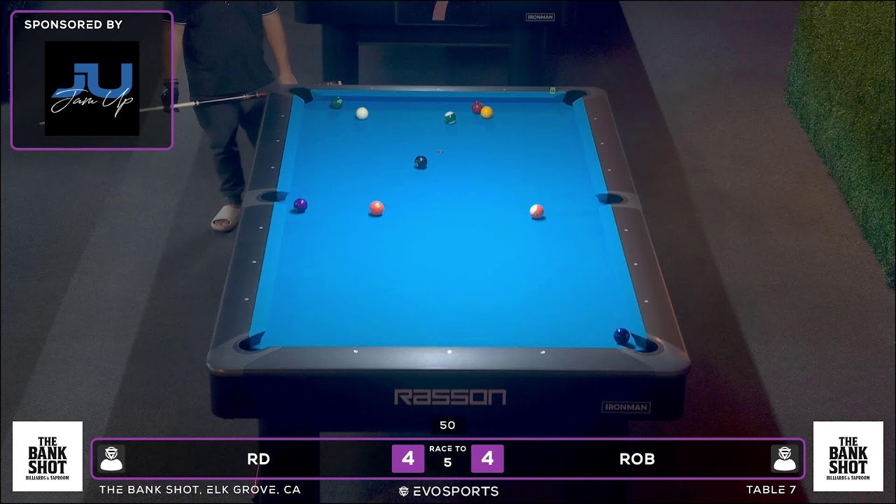 RD vs ROB - THE BANK SHOT - TABLE 7 | EvoSports