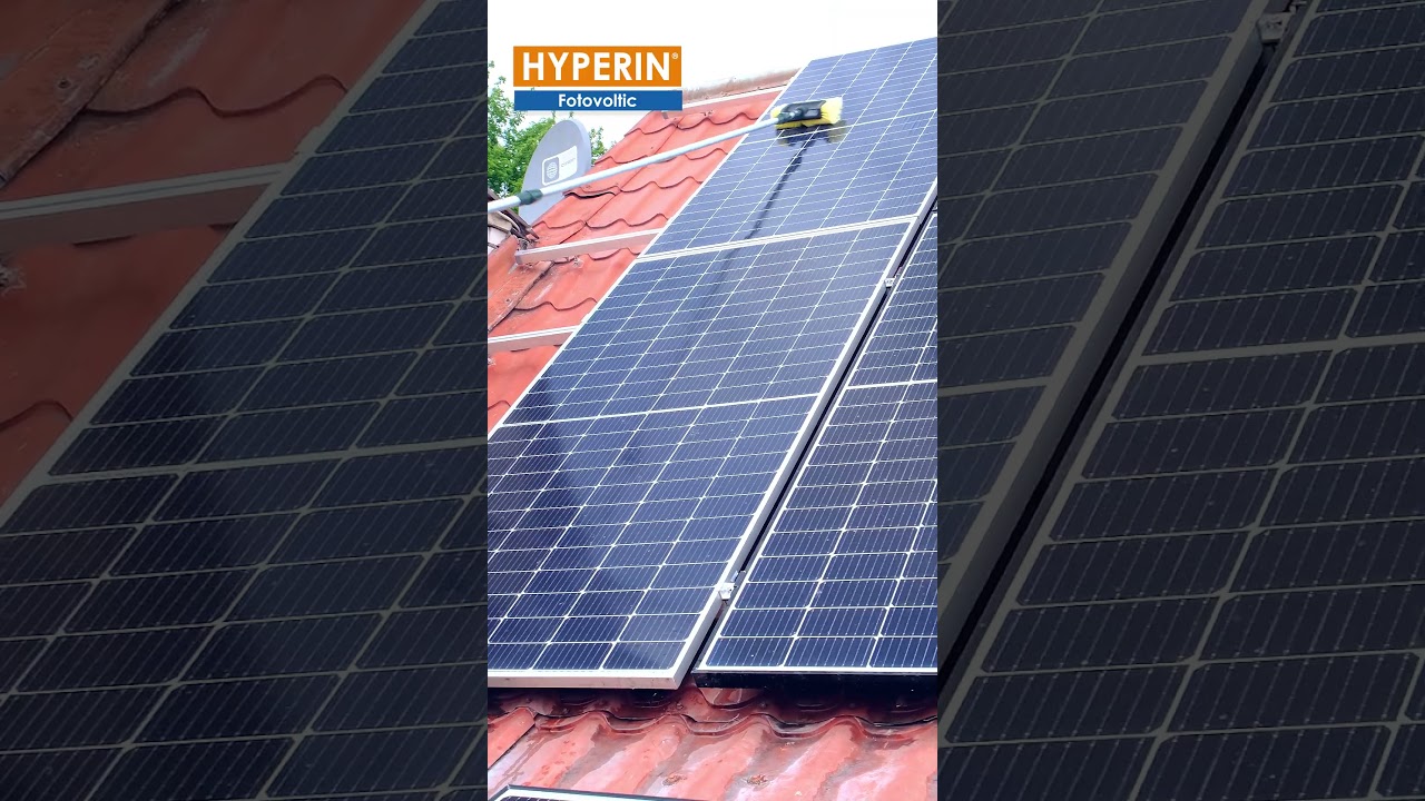Jak myć panele fotowoltaiczne? | Hyperin Fotovoltic